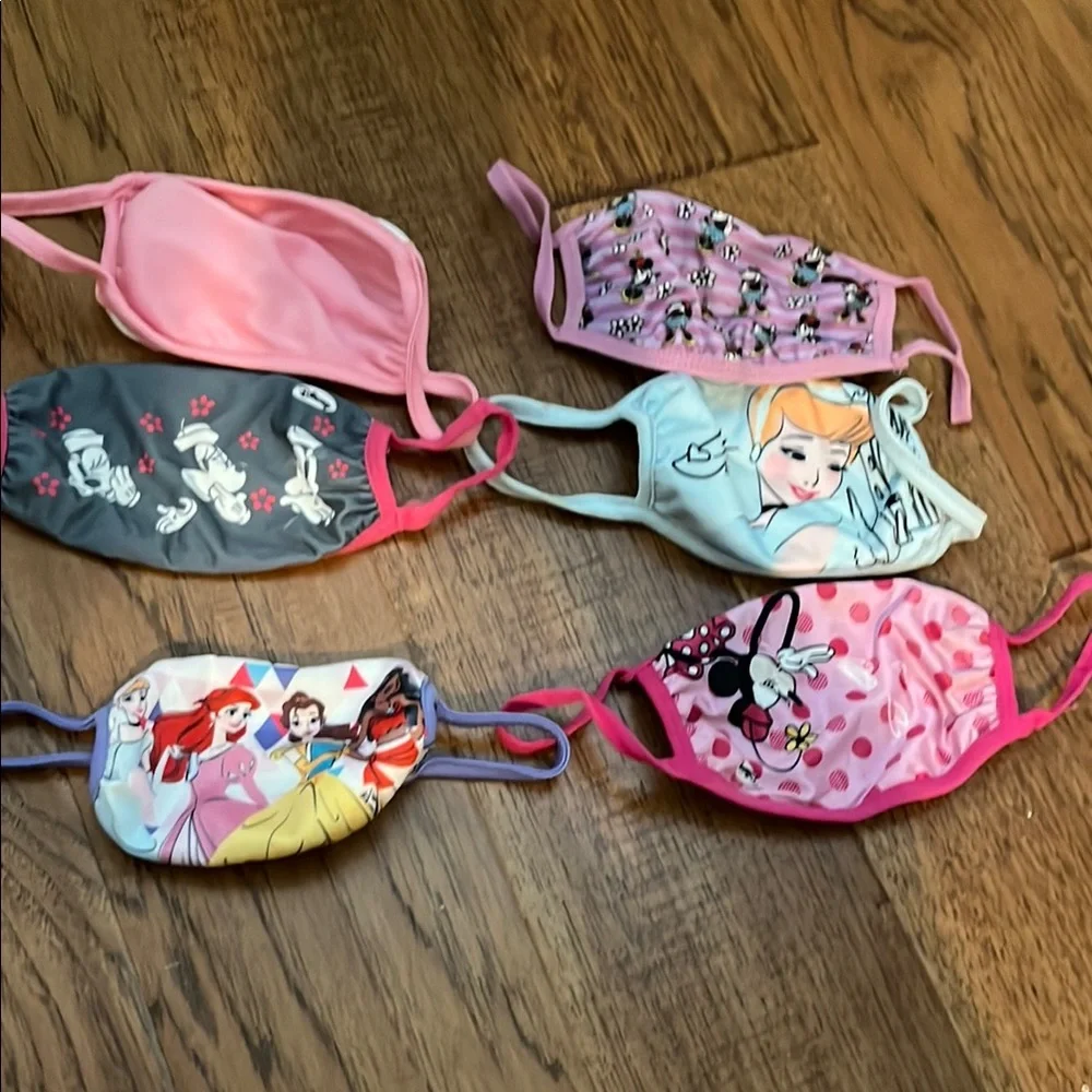 Disney Character Face Masks Set